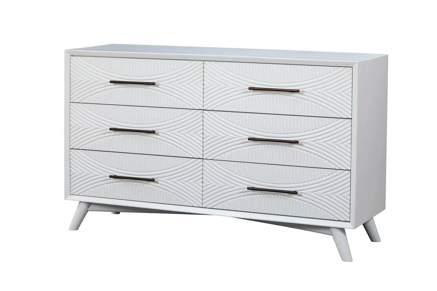 Alpine Furniture White Tranquility Dresser 1867-03