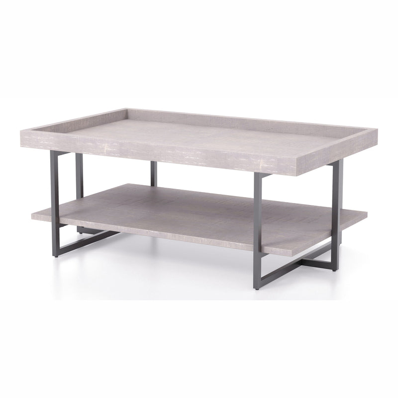 Furniture of America Humere Antique Gray Coffee Table IDF-4369GY-C