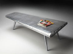 Butler Specialty Silver Midway Aviator Coffee Table 2061025