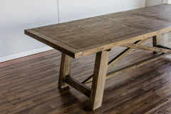 Alpine Furniture Natural Newberry Extension Dining Table 2068-01