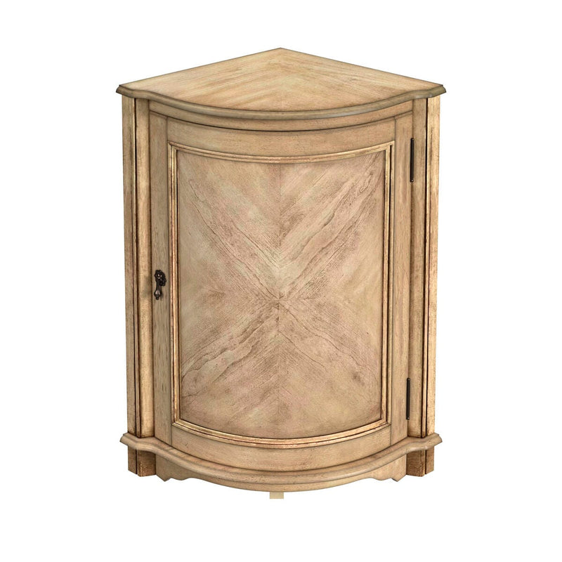 Butler Specialty Beige Durham Corner Cabinet 2115424