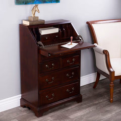 Butler Specialty Danforth Cherry Secretary Desk- Medium Brown 2118024