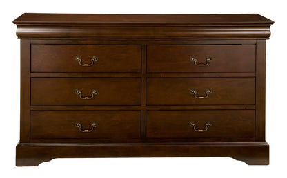 Alpine Furniture Cappuccino West Haven 6 Drawer Dresser 2201
