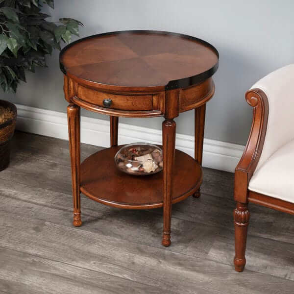Butler Specialty Medium Brown Sampson Olive Ash Accent Table 2311101