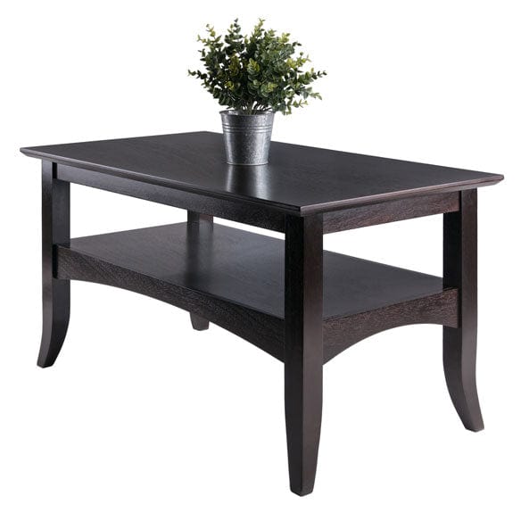 Winsome Wood Camden Coffee Table in Coffee Finish 23133