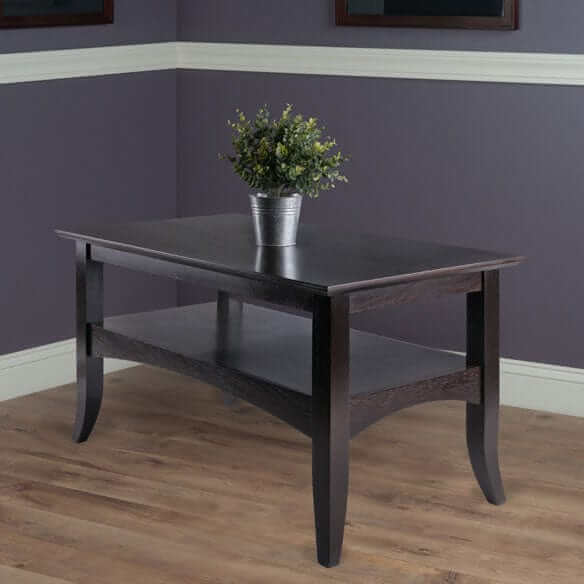 Winsome Wood Camden Coffee Table in Coffee Finish 23133