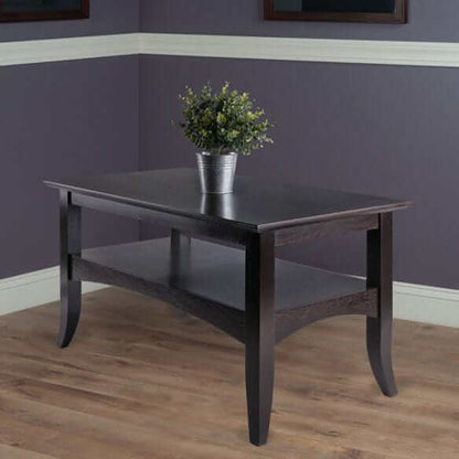 Winsome Wood Camden Coffee Table in Coffee Finish 23133