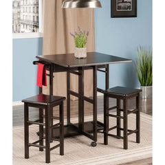 Winsome Wood Suzanne 3-PC Coffee Space Saver Set 23330