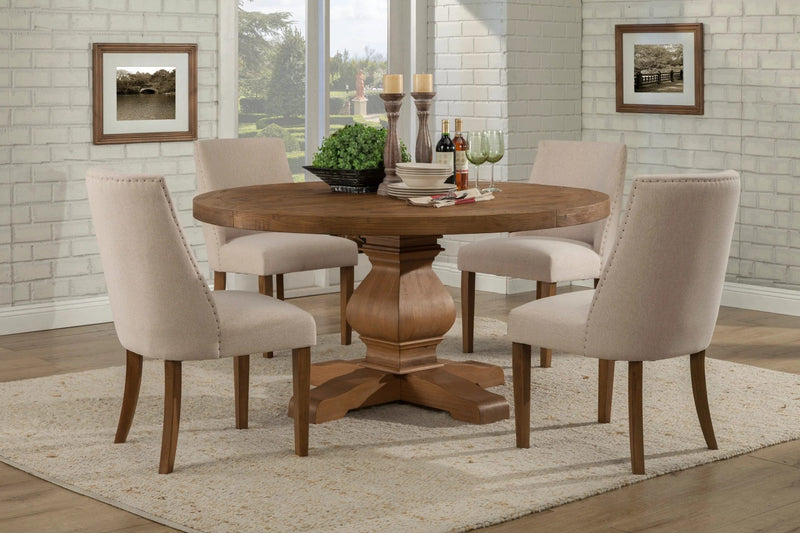 Alpine Furniture Kensington Natural 5PC Dining Room Set ALPN-2668-DR SET