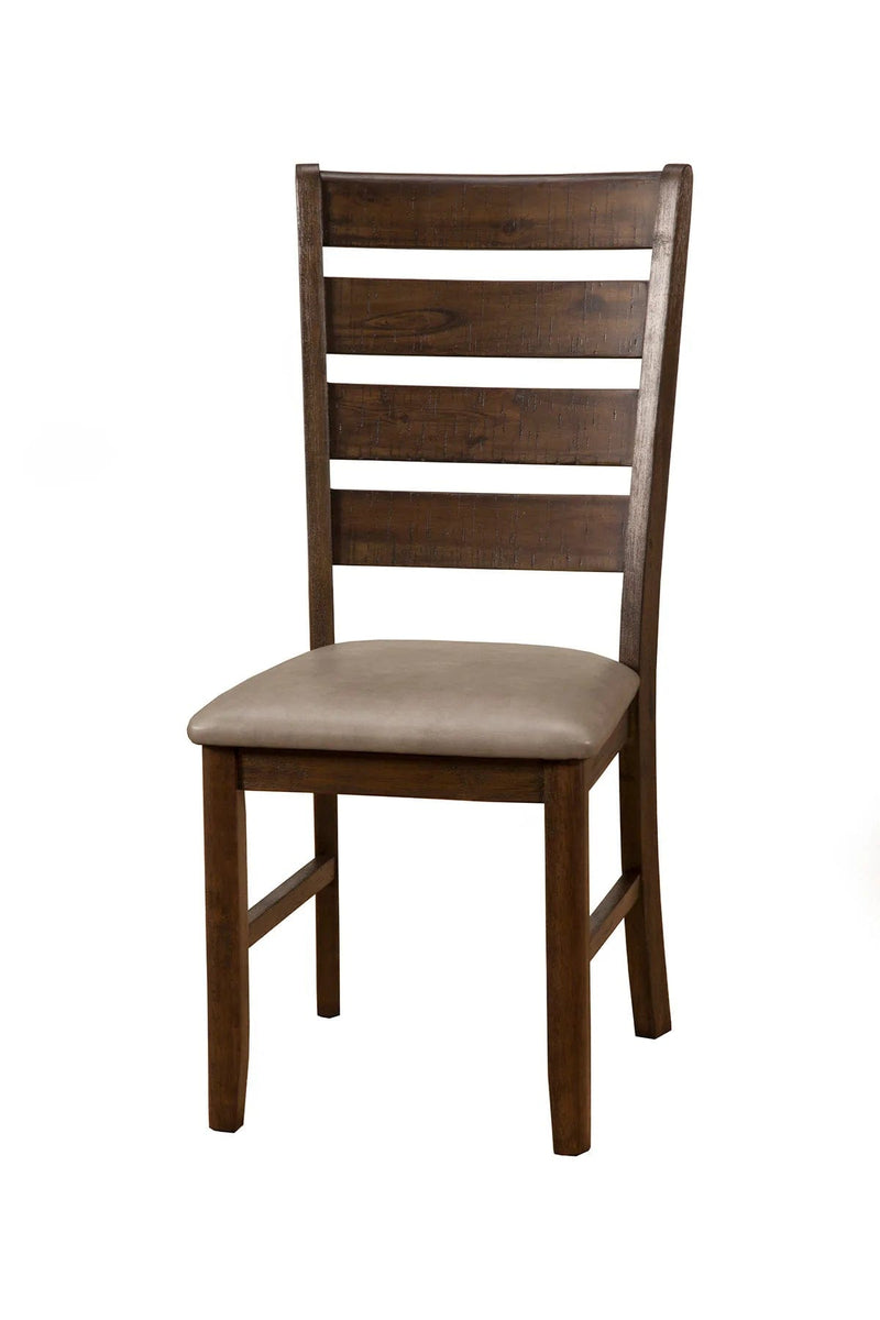 Alpine Furniture Walnut Emery Set of 2 Side Chairs 2929-02