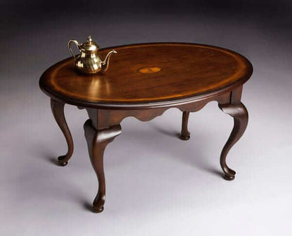 Butler Specialty Grace Oval Cherry 4 Legs Coffee Table 3012024