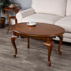 Butler Specialty Grace Oval Olive Ash 4 Legs Coffee Table 3012101