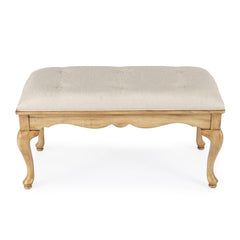 Butler Specialty Beige Grace Wooden 38"W Beige Bench 3013424