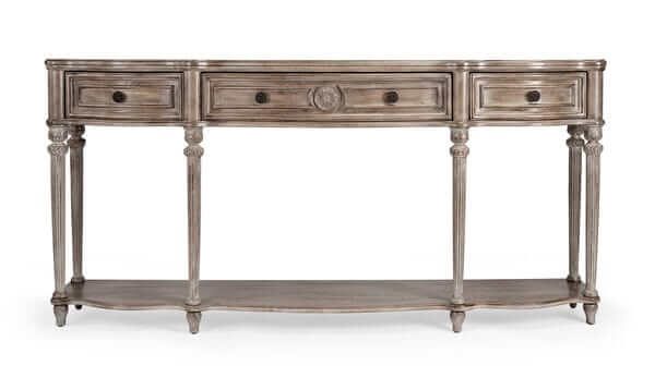 Butler Specialty Gray, Natural Peyton Console Table 3028247