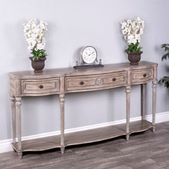 Butler Specialty Gray, Natural Peyton Console Table 3028247