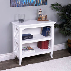 Butler Specialty White Newport  30" Glossy White Bookcase 3044304