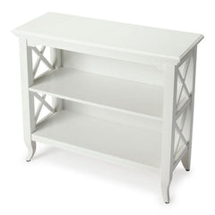 Butler Specialty White Newport  30" Glossy White Bookcase 3044304