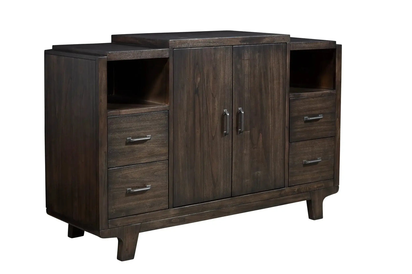 Alpine Furniture Chocolate Olejo Server 3315-06