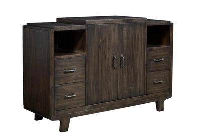 Alpine Furniture Chocolate Olejo Server 3315-06
