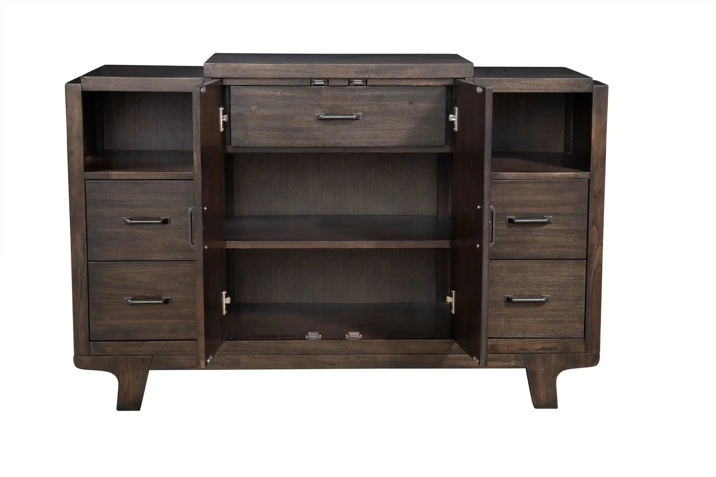 Alpine Furniture Chocolate Olejo Server 3315-06
