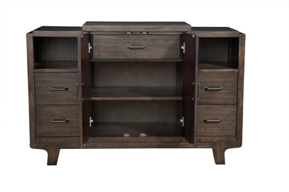 Alpine Furniture Chocolate Olejo Server 3315-06