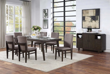 Alpine Furniture Chocolate Olejo Server 3315-06