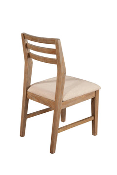 Alpine Furniture Weathered Natural Aiden Set of 2 Side Chairs 3348-02