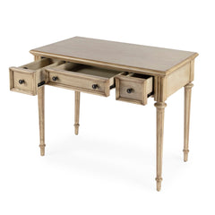 Butler Specialty Edmund 38" Beige Writing Desk with Storage 3746424