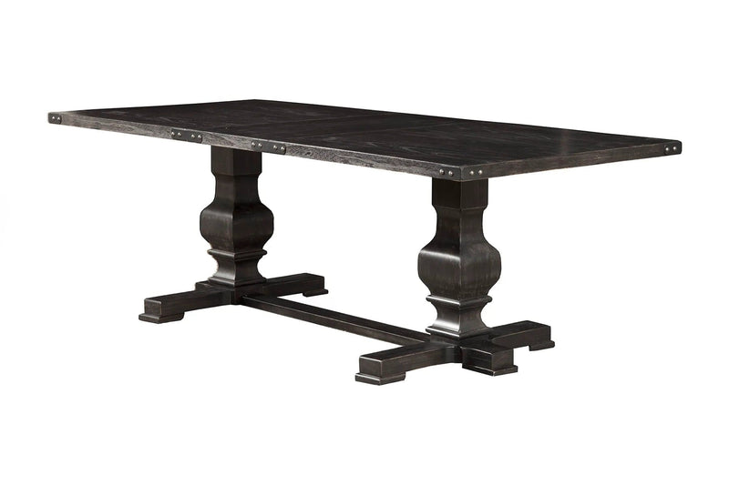 Alpine Furniture Black Manchester Dining Table 3868-01