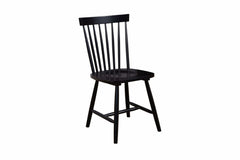 Alpine Furniture Black Lyra Set of 2 Side Chairs 3434BLK-02