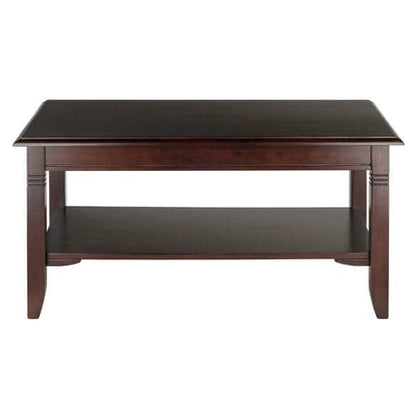 Winsome Wood Cappuccino Nolan Coffee Table 40237