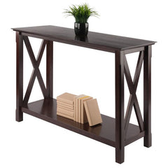 Winsome Wood Xola Consol Table in Cappuccino 40445