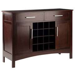 Winsome Wood Gordon Buffet Cappuccino Cabinet 40543