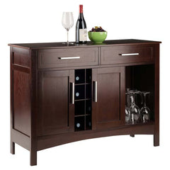 Winsome Wood Gordon Buffet Cappuccino Cabinet 40543