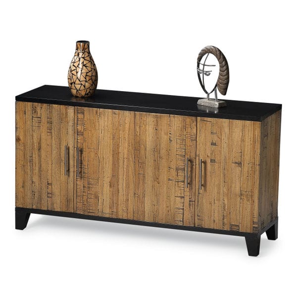 Butler Specialty Multi Color Leopold Modern Rustic Sideboard 4062035