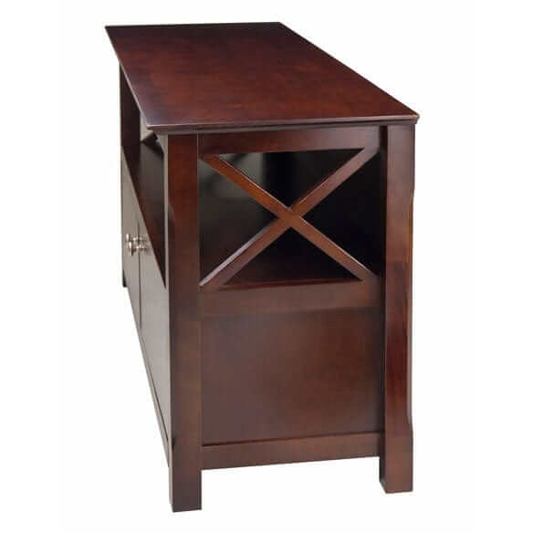 Winsome Wood Xola TV Stand in Cappuccino 40643