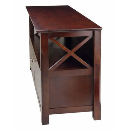 Winsome Wood Xola TV Stand in Cappuccino 40643