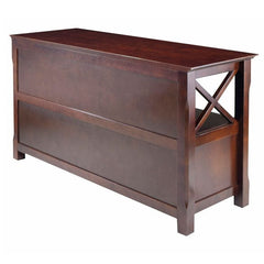 Winsome Wood Xola TV Stand in Cappuccino 40643