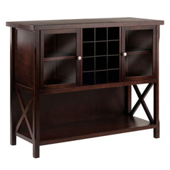 Winsome Wood Xola Buffet Cappuccino Cabinet 40744