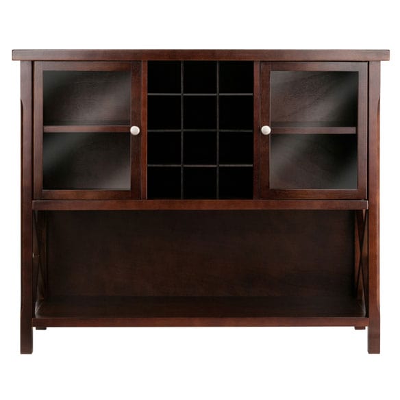 Winsome Wood Xola Buffet Cappuccino Cabinet 40744