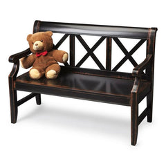 Butler Specialty Black Gerrit Midnight Rose Bench 5048250