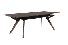 Alpine Furniture Dark Tobacco Lennox Extension Dining Table 5164-01