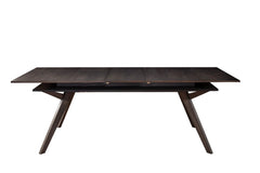 Alpine Furniture Dark Tobacco Lennox Extension Dining Table 5164-01