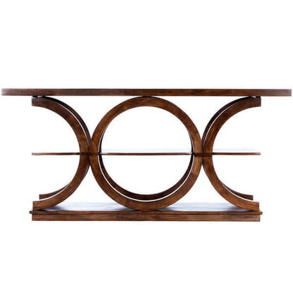 Butler Specialty Medium Brown Stowe Rustic Console Table 5327354