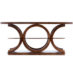 Butler Specialty Medium Brown Stowe Rustic Console Table 5327354