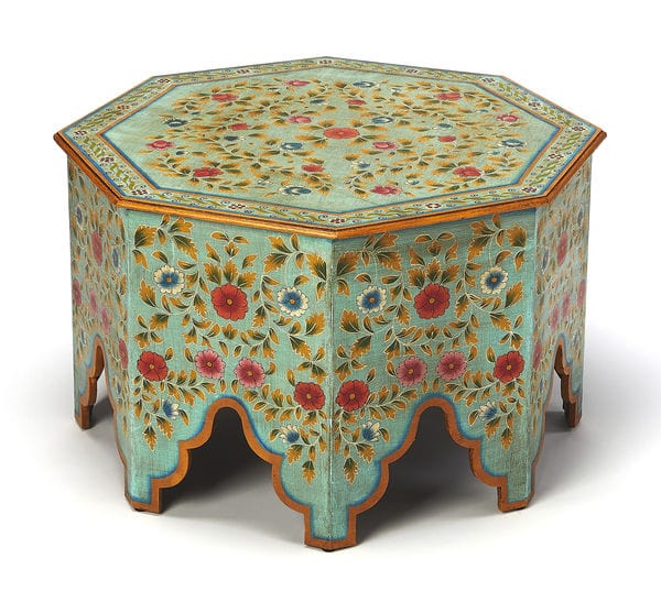 Butler Specialty Green Priya Hand Painted Coffee Table 5362290