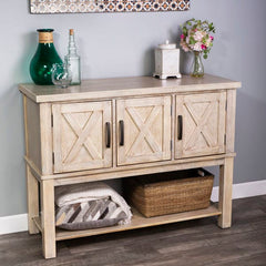 Butler Specialty Natural/Grey Chateau Urban Gray Buffet 5388284