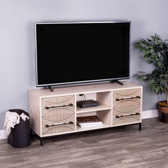 Butler Specialty Light Brown Cirella 4 Drawers TV Stand 5503140