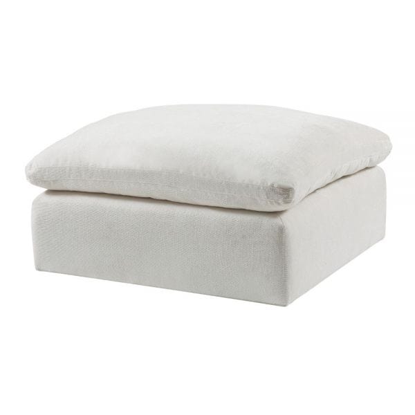 ACME Naveen Modular Ivory Linen Ottoman 55132