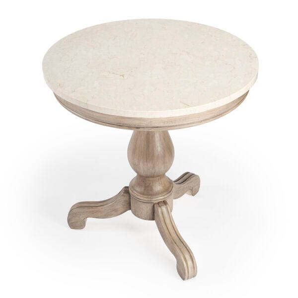 Butler Specialty Light Brown Danielle Marble Accent Table 5515415